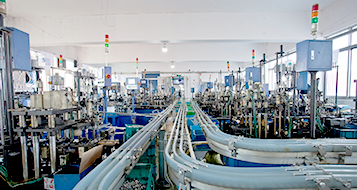 優微軸承生產流水線